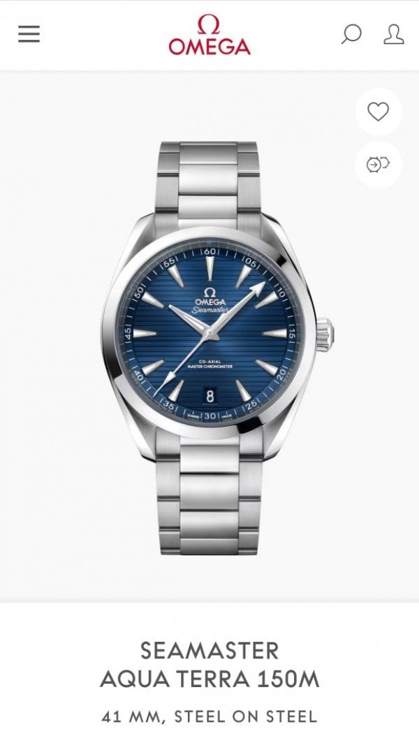 Omega Seamaster Aqua Terra 150M with ( OG KIT )